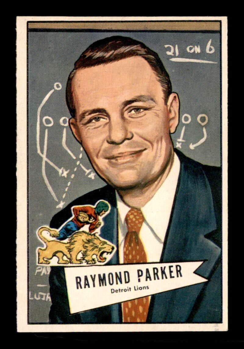 Large Buddy Parker 1952 Bowman