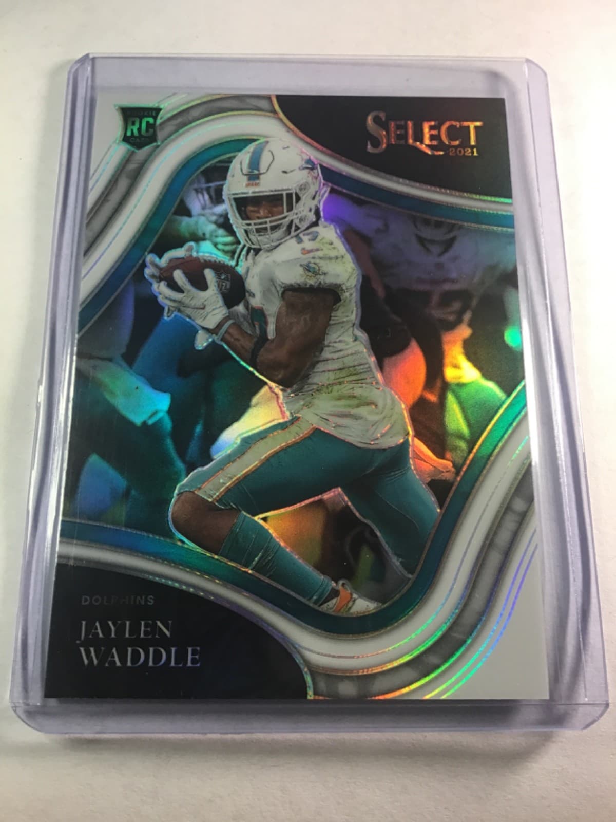 Jaylen Waddle Dolphins 2021 Panini Select 2021 Panini Select