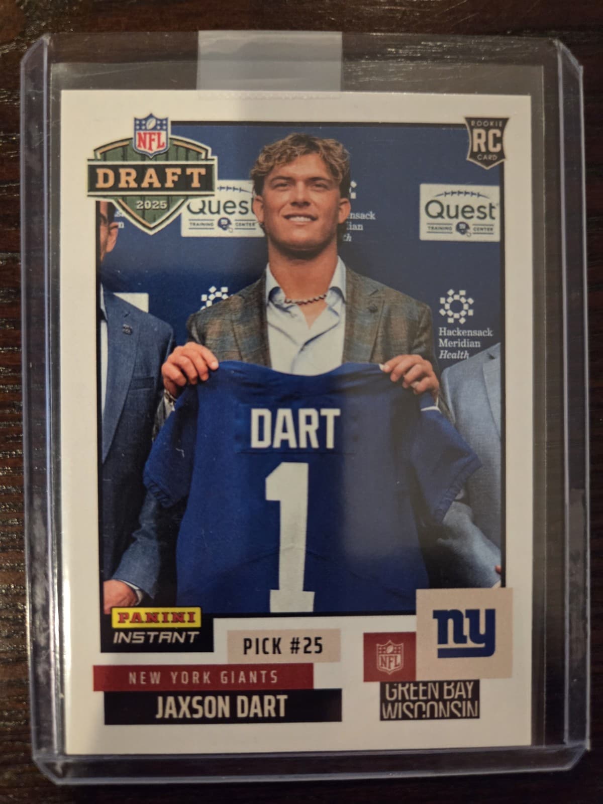 Jaxson Dart Instant 2025 Panini 2025 Panini