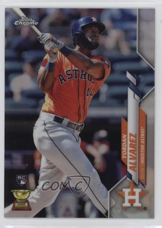 Yordan Alvarez 2020 Topps Chrome 2020 Topps Chrome example 2