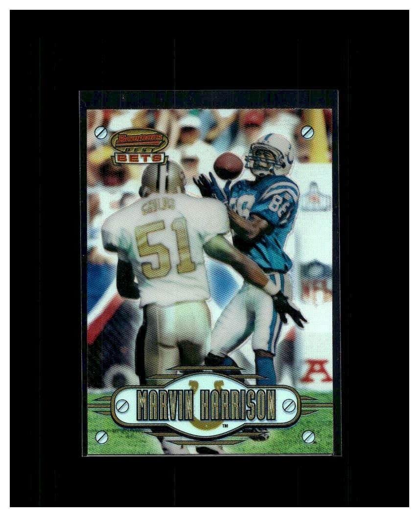 Bets Marvin Harrison 1996 Bowman 1996 Bowman refractor