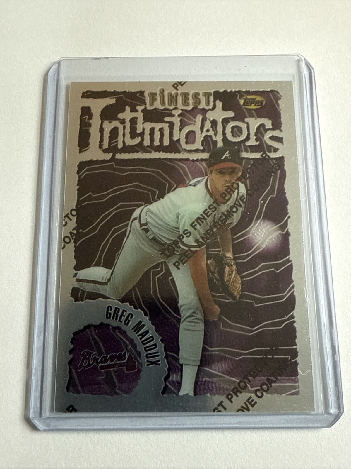 Greg Maddux 1996 Topps Finest 1996 Topps Finest