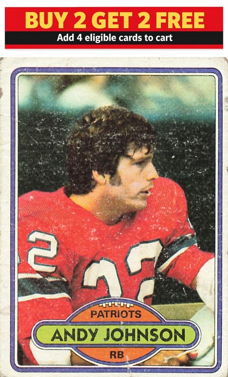 Andy Johnson 1980 Topps 1980 Topps