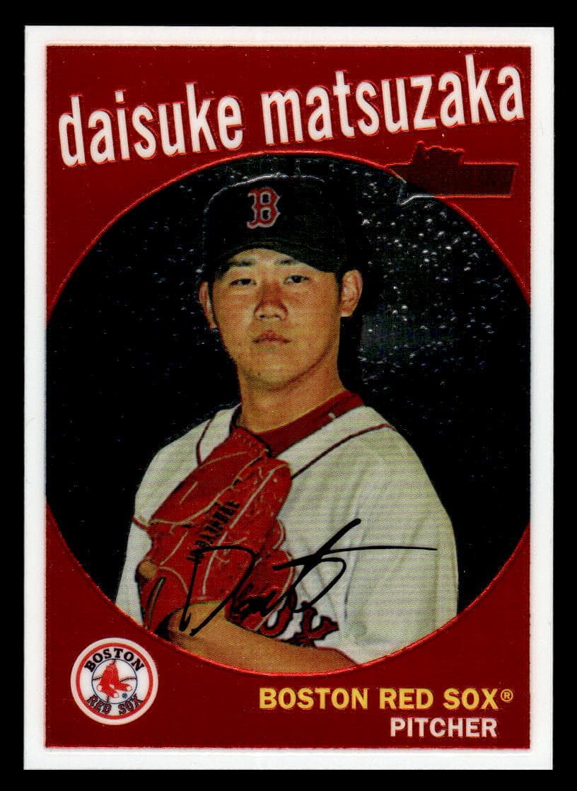 Daisuke Matsuzaka 2008 Topps Heritage