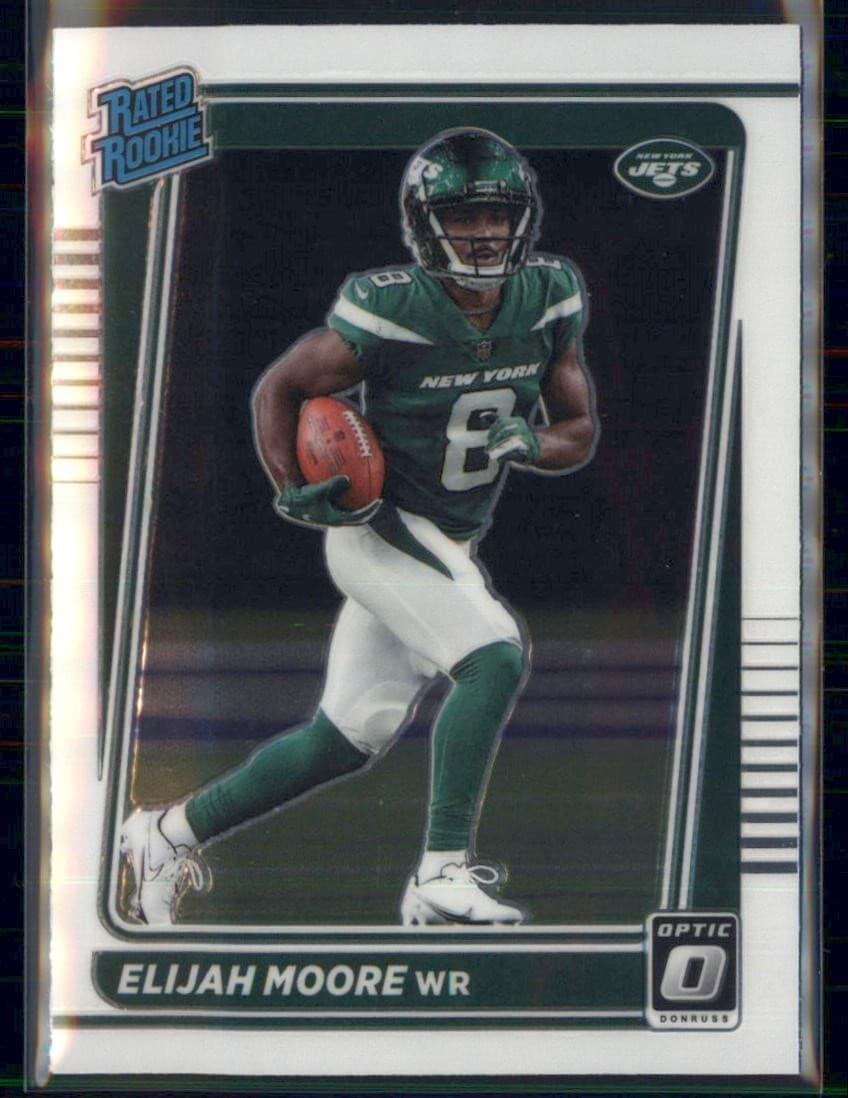 Rated Elijah Moore 2021 Donruss Optic 2021 Donruss Optic