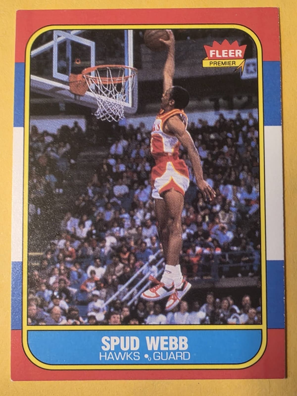 Spud Webb 1986 Fleer 1986 Fleer