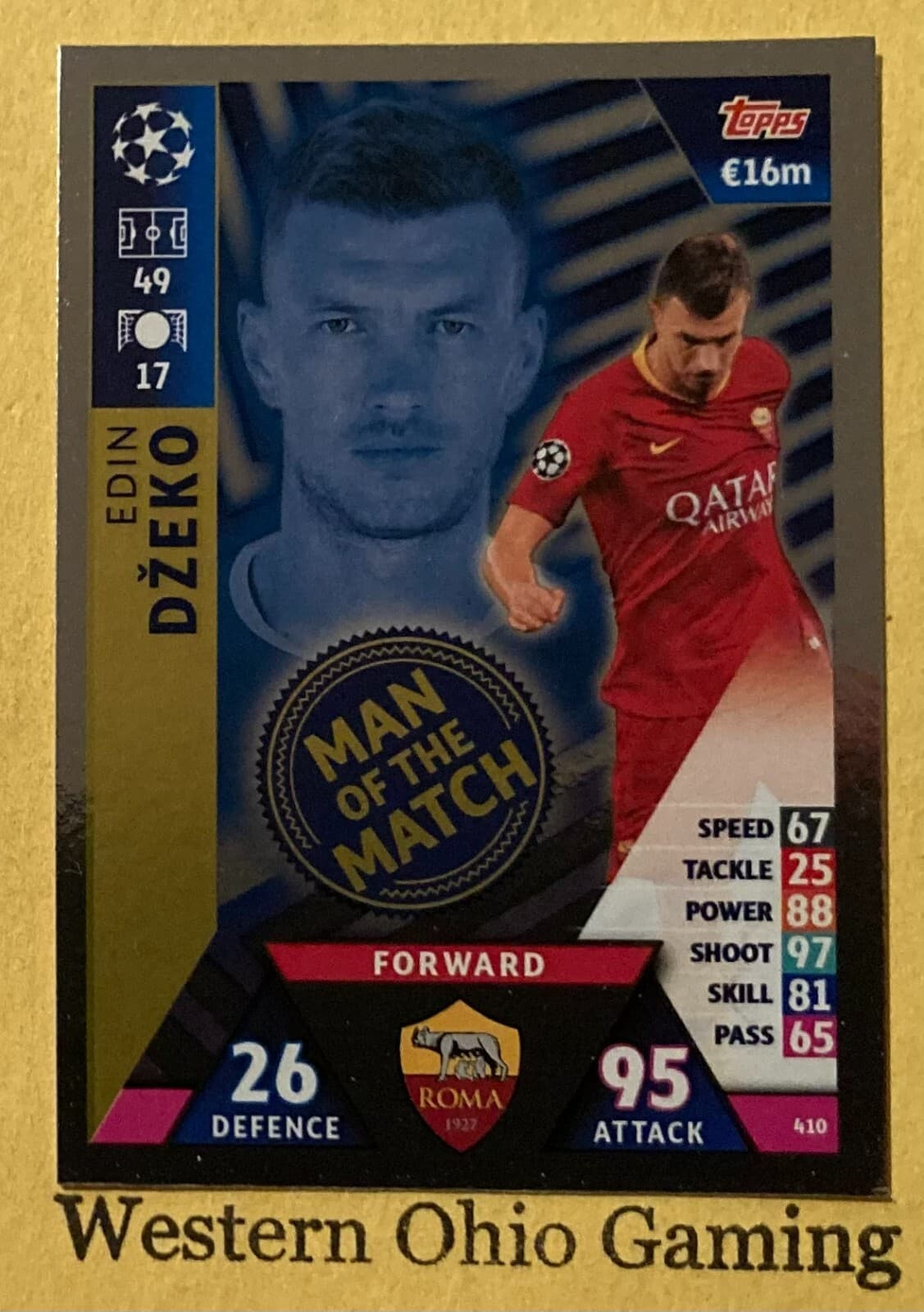 Champions Match Attax 2018 Topps 2018 Topps holo example 3