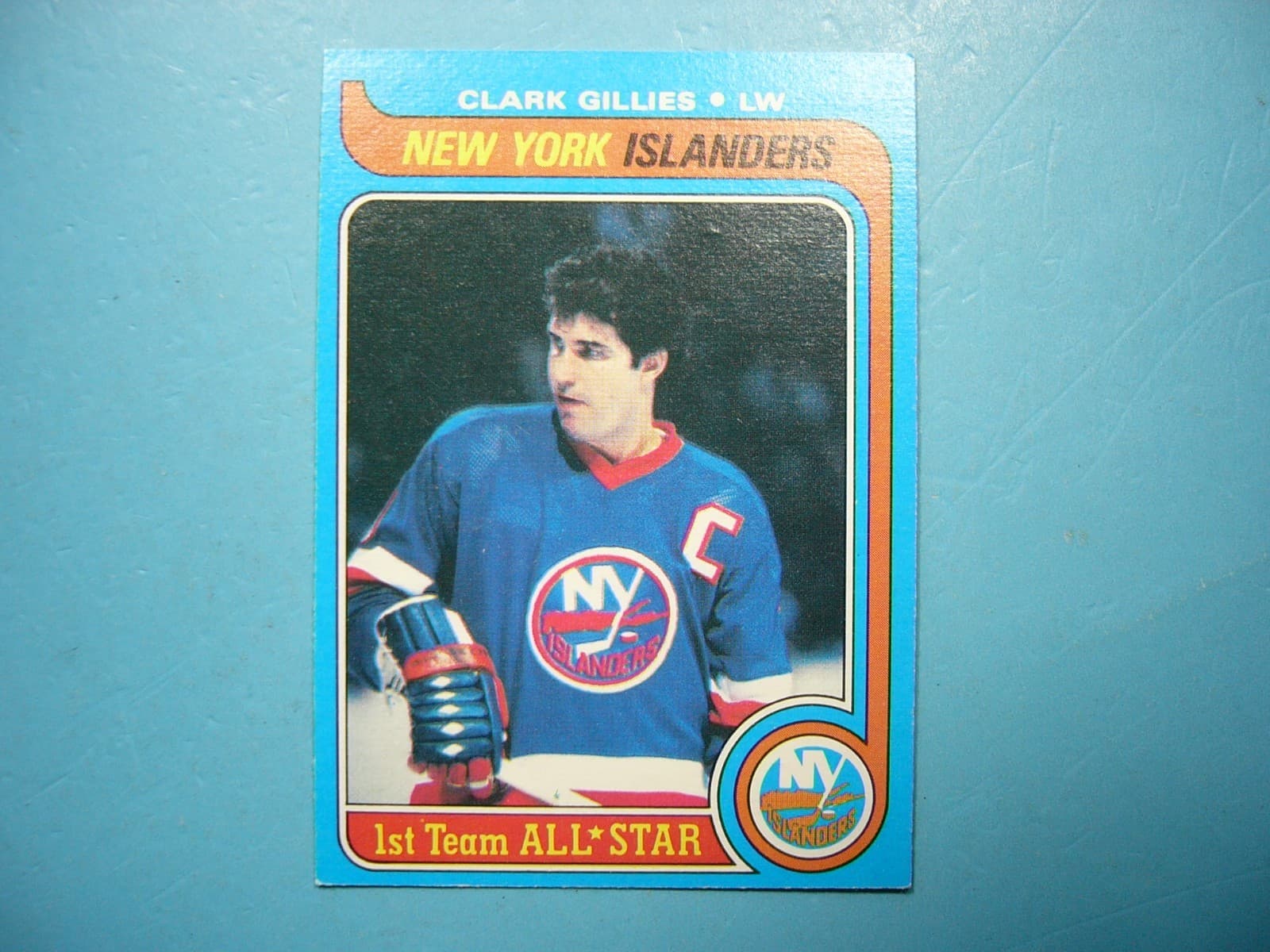 Clark Gillies trading card