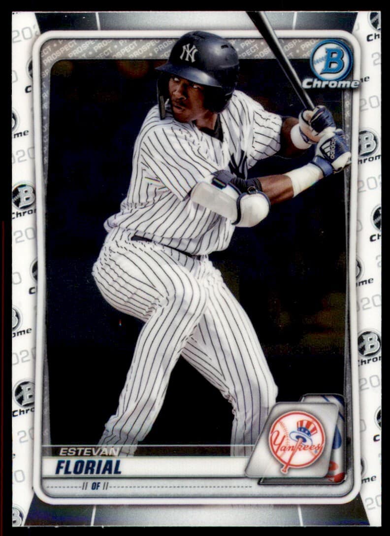 Estevan Florial New 2020 Bowman Chrome 2020 Bowman Chrome