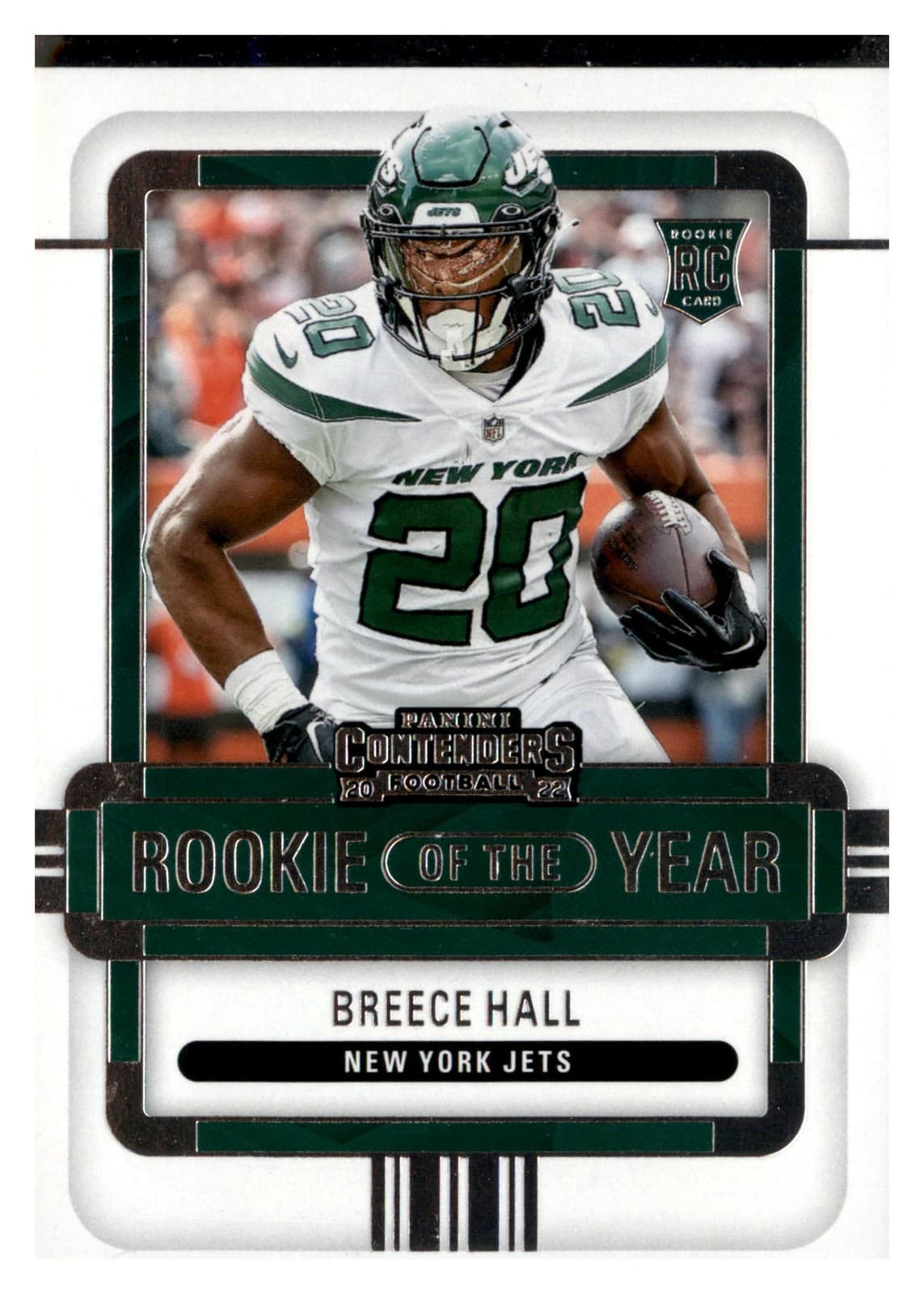 Breece Hall 2022 Panini Contenders 2022 Panini Contenders
