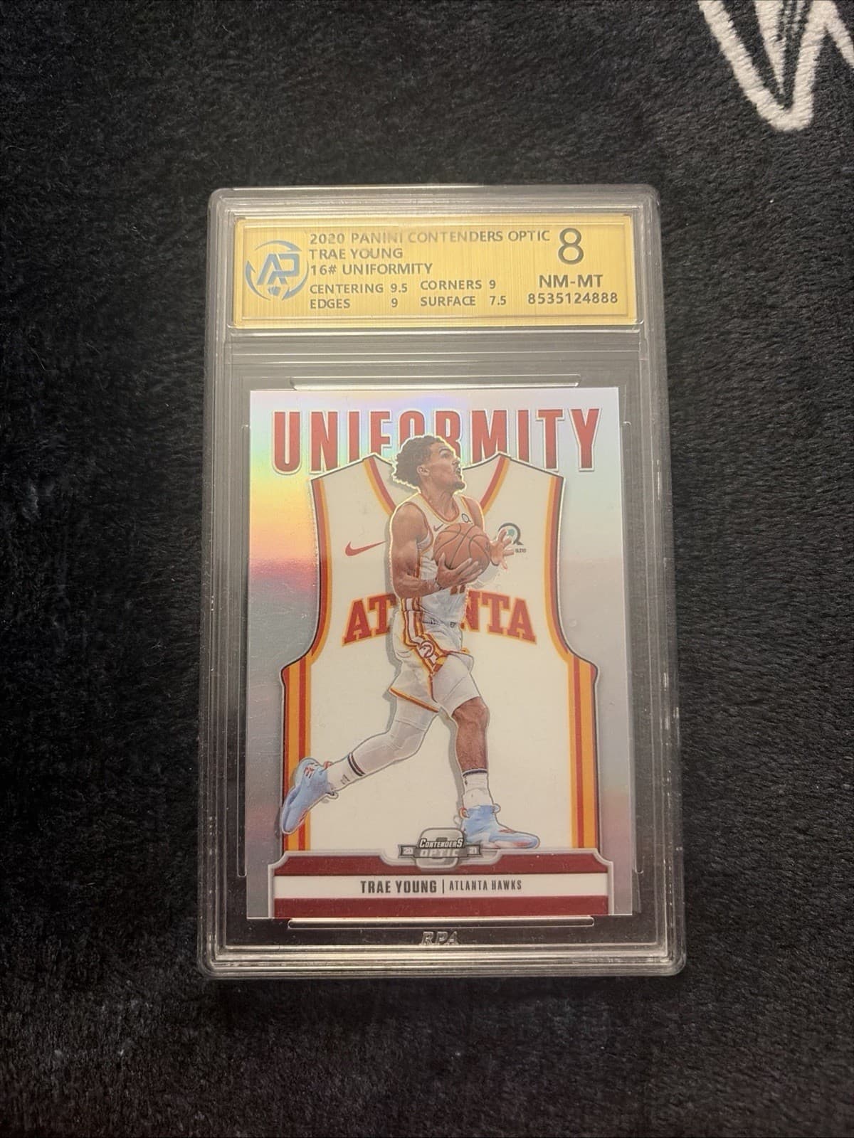 Uniformity Trae Young 2020 Panini Contenders 2020 Panini Contenders
