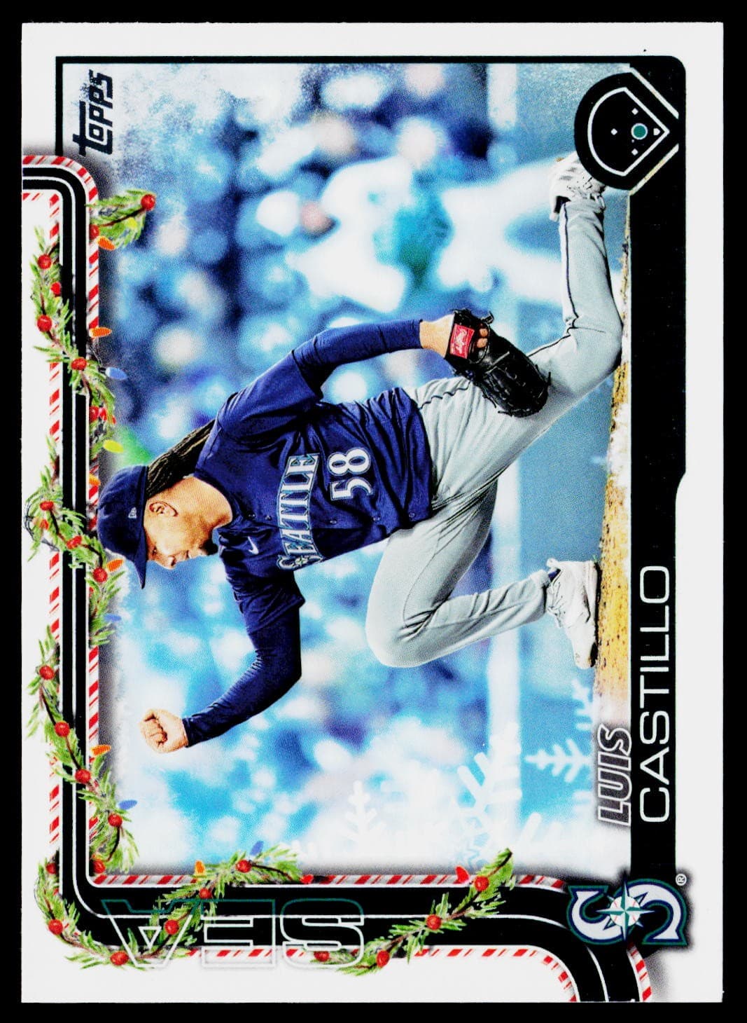 Holiday Luis Castillo 2025 Topps 2025 Topps