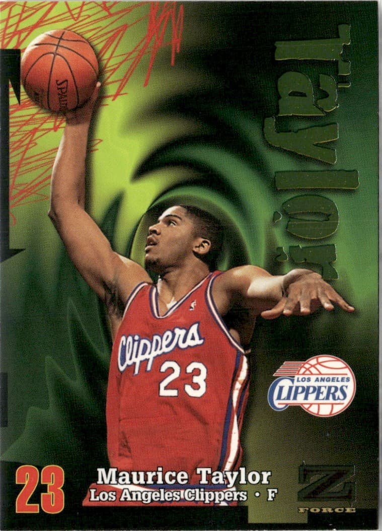 -99 Z-FORCE MAURICE TAYLOR LOS 1998 Skybox 1998 Skybox