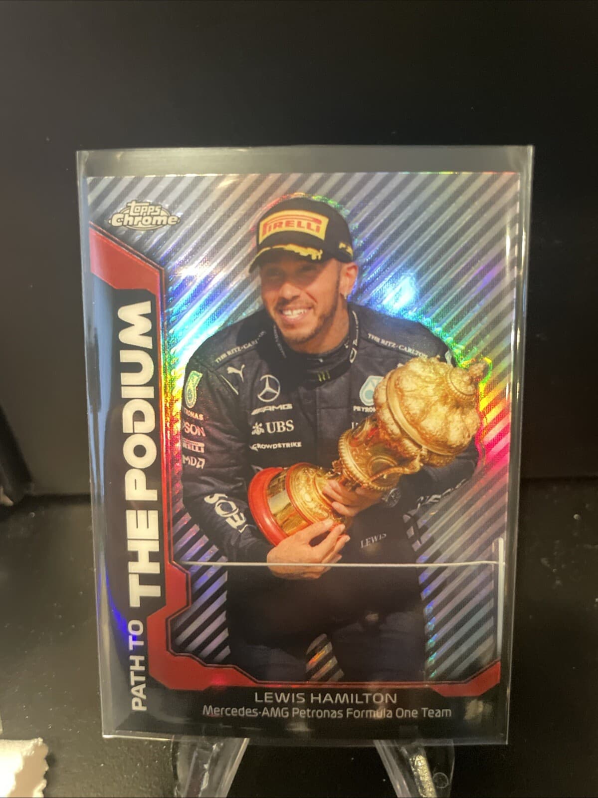 Lewis Hamilton 2021 Topps Chrome 2021 Topps Chrome