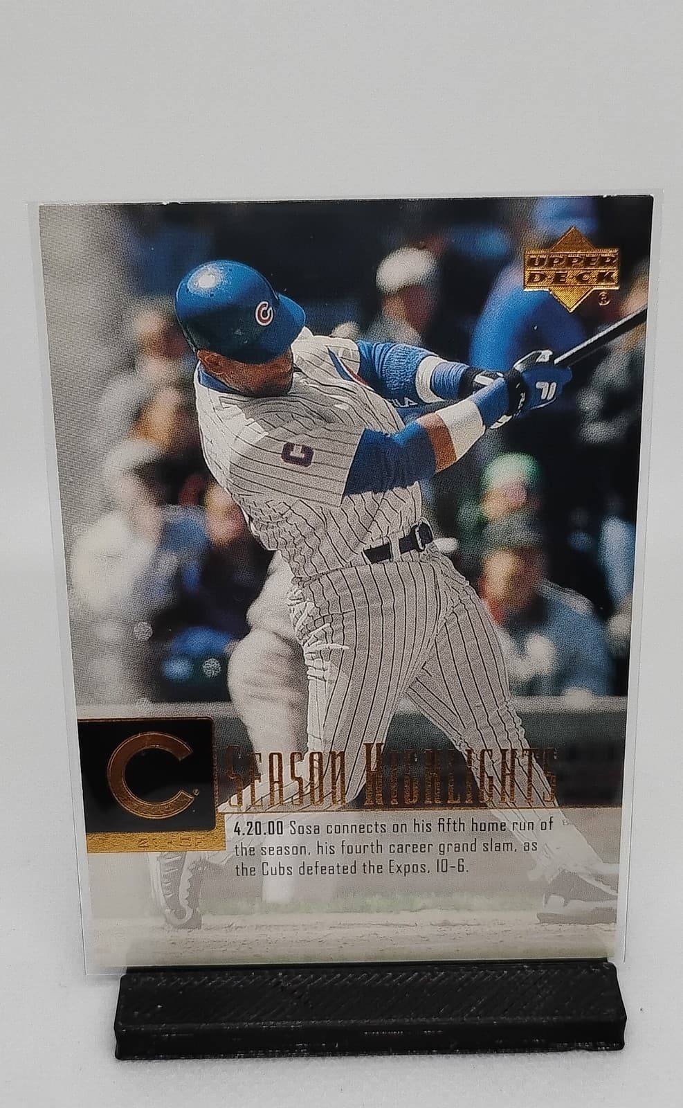 Season Highlights Checklist 2001 Upper Deck
