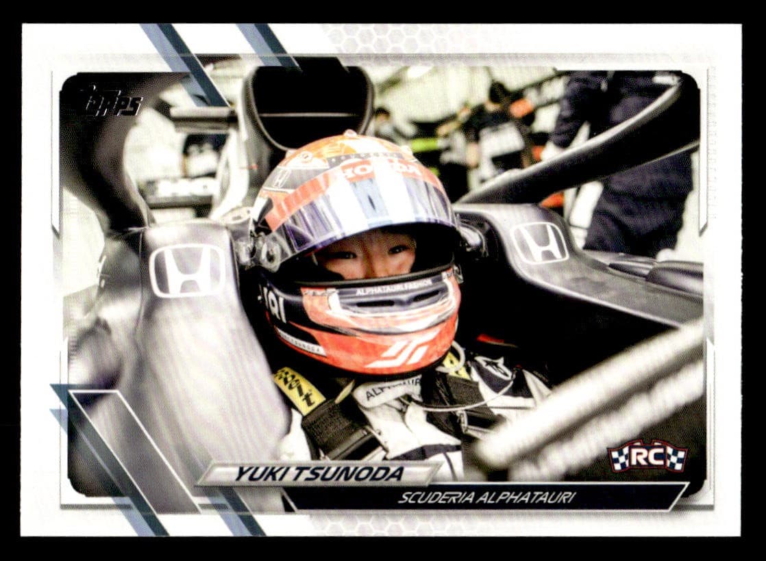 Yuki Tsunoda Scuderia 2021 Topps 2021 Topps