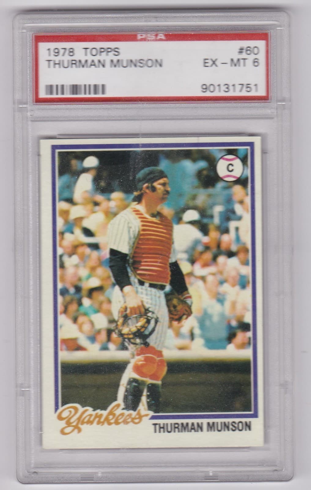 Thurman Munson 1978 topps