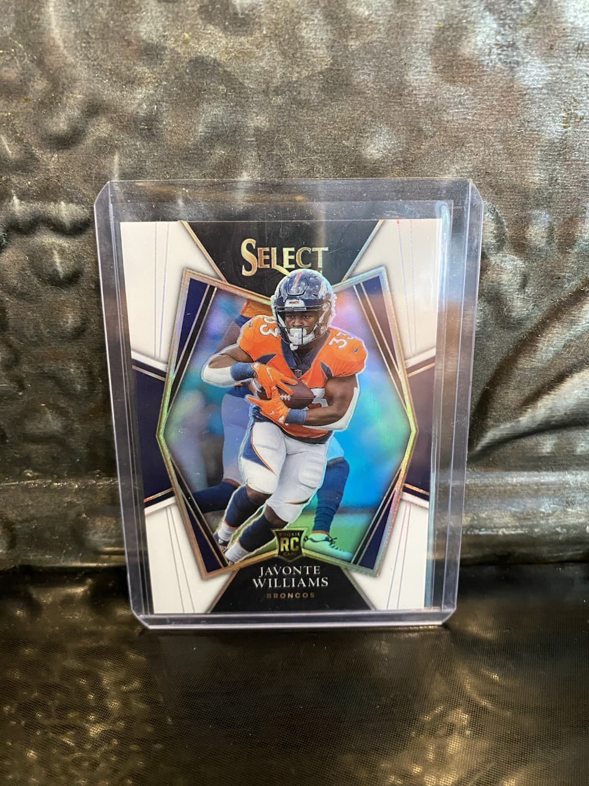 Javonte Williams Premier 2021 Panini Select 2021 Panini Select