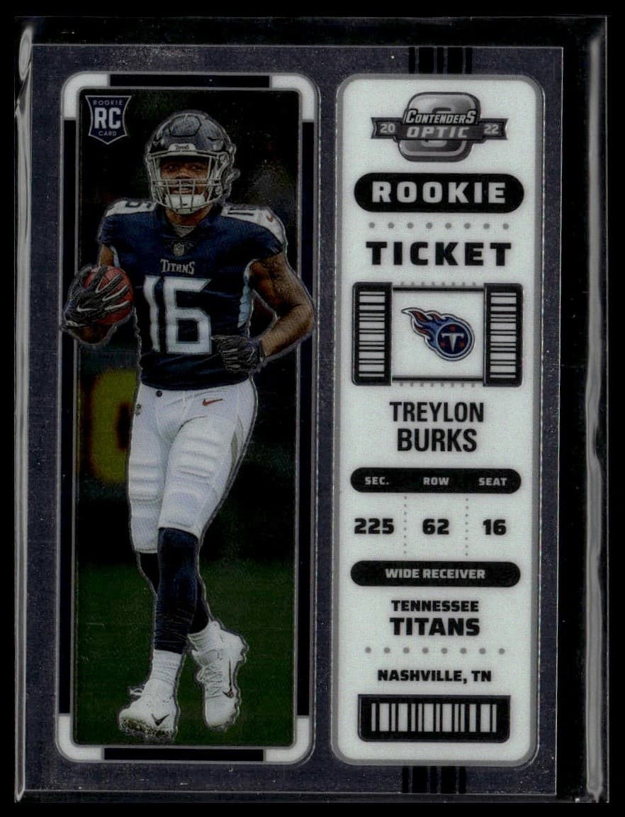 Optic Treylon Burks 2022 Panini Contenders