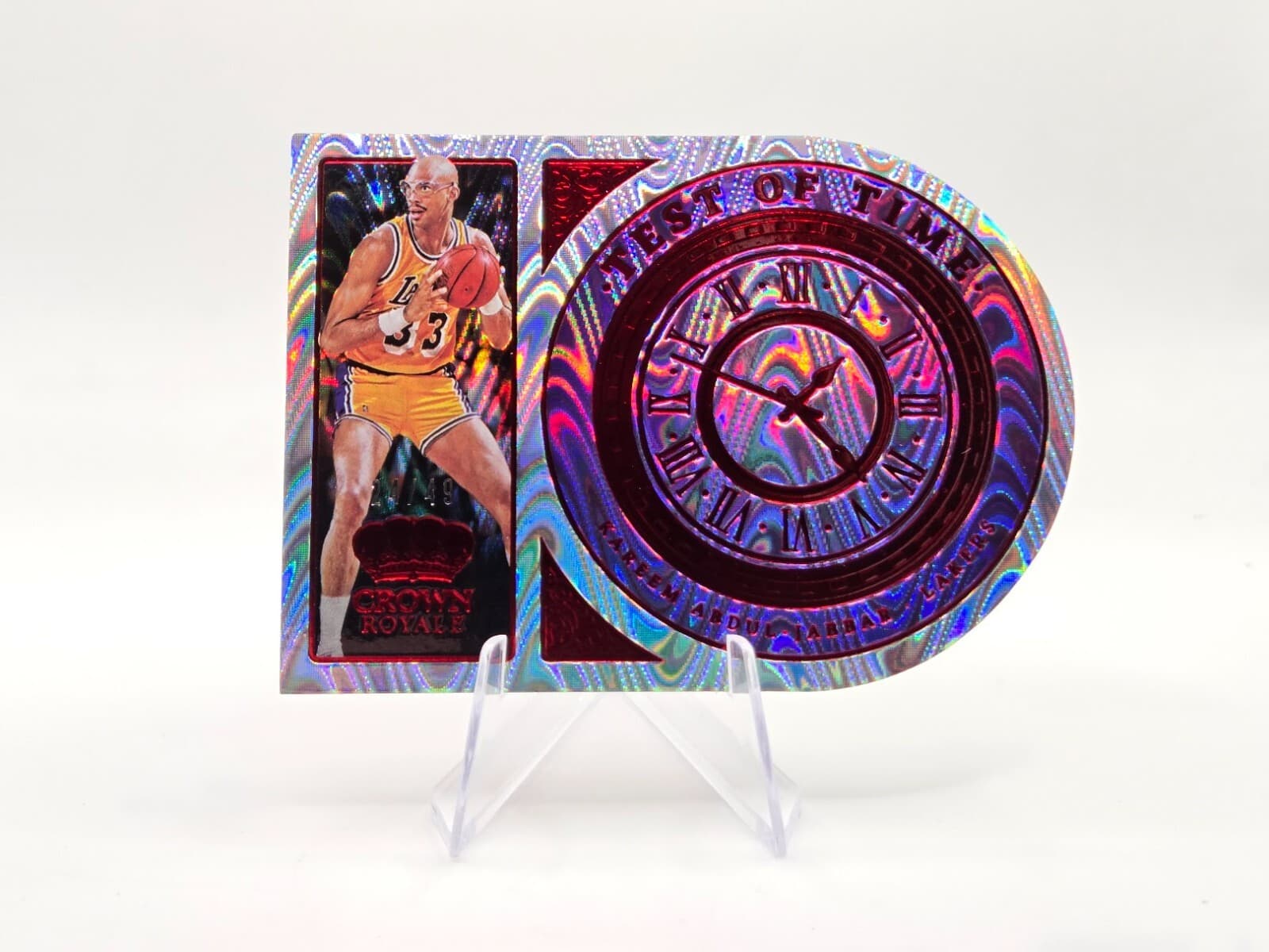 Kareem Abdul 2021 Panini 2021 Panini red