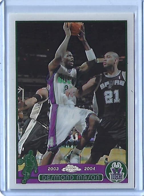Desmond Mason 2003 Topps Chrome 2003 Topps Chrome refractor