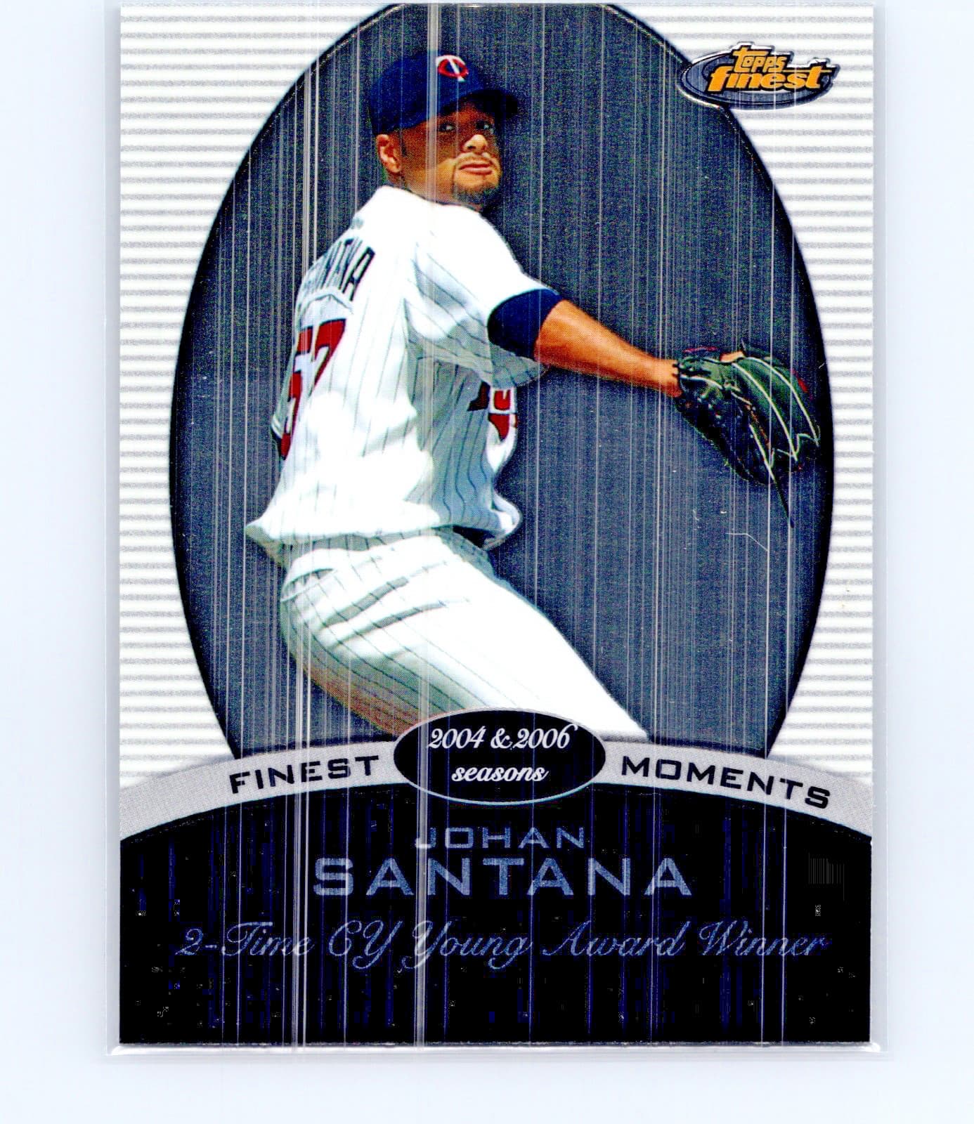Moments Johan Santana 2008 Topps Finest 2008 Topps Finest
