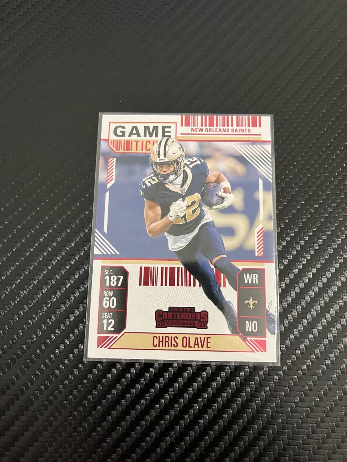 Football Red Foil 2024 Panini Contenders