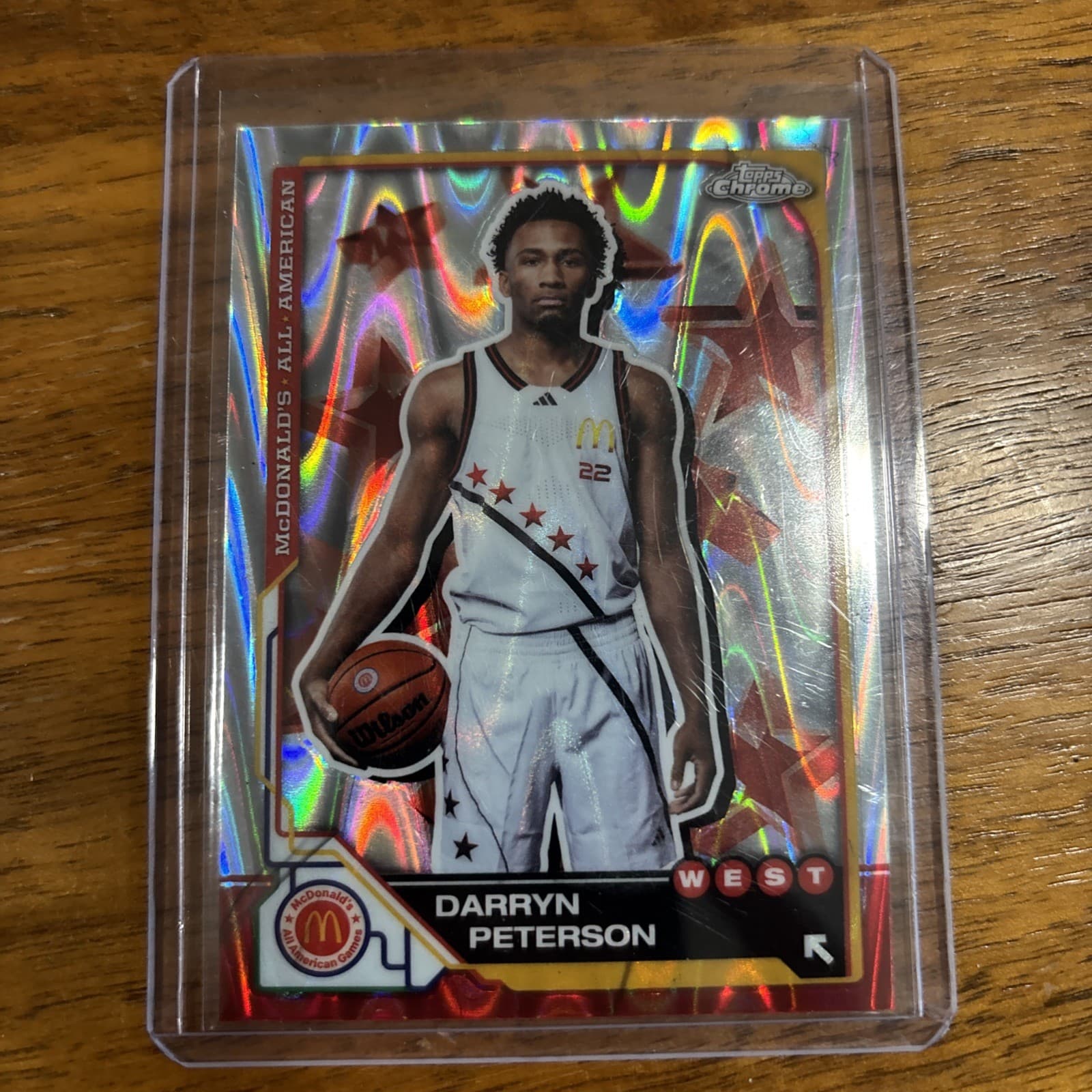All American Darryn 2025 Topps Chrome 2025 Topps Chrome silver-wave