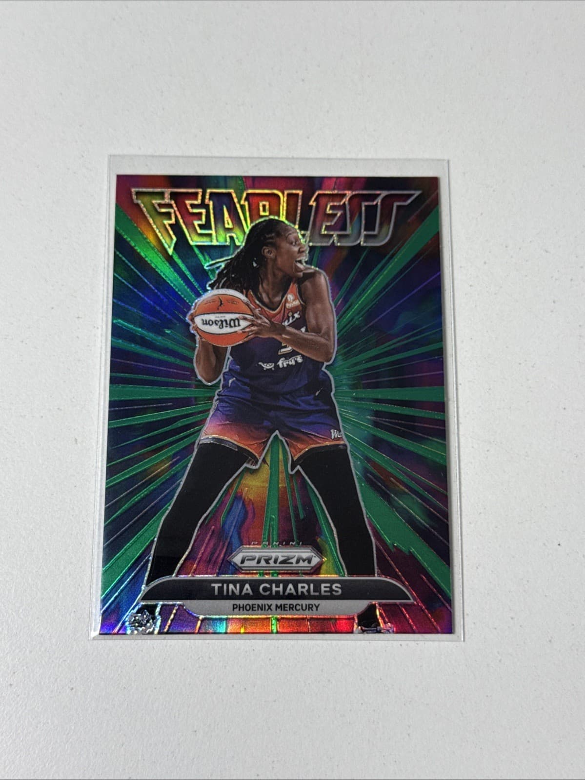 Fearless Tina Charles 2022 Panini Prizm 2022 Panini Prizm