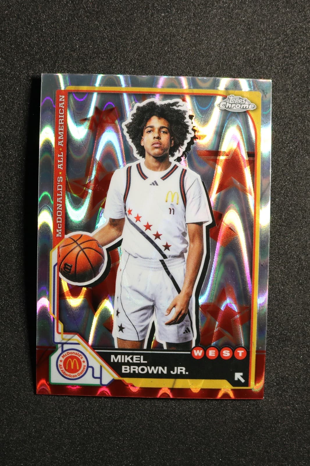 All American Mikel 2025 Topps Chrome 2025 Topps Chrome refractor