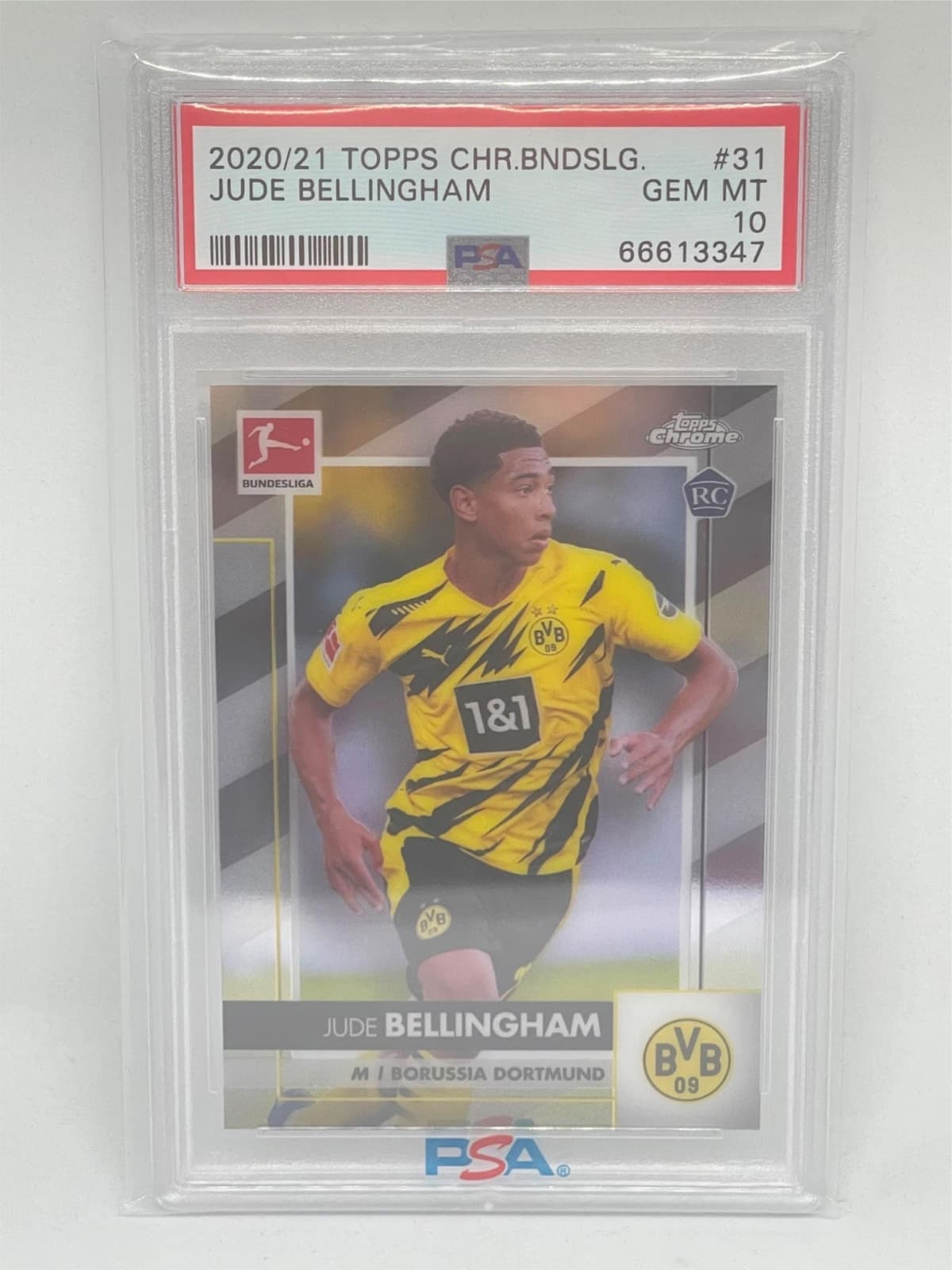 JUDE BELLINGHAM -21 BUNDESLIGA 2020 Topps Chrome 2020 Topps Chrome