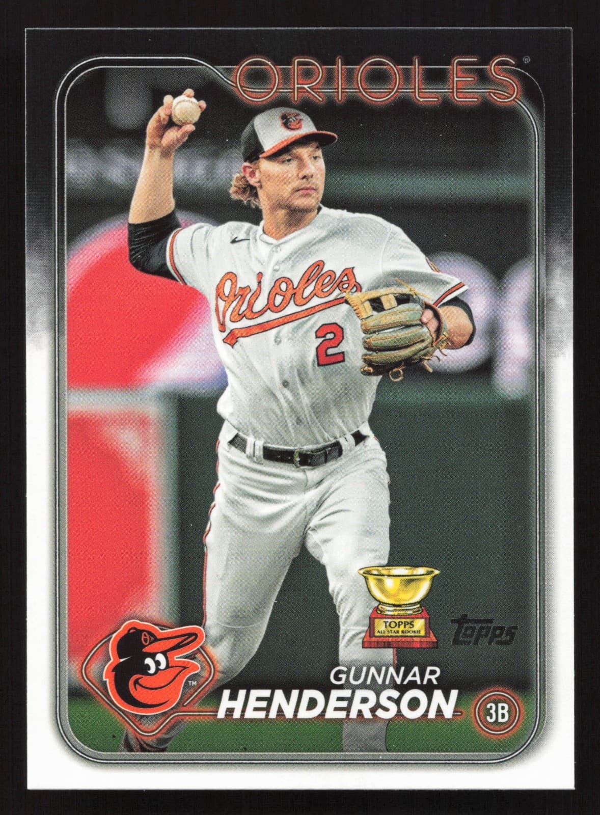 Gunnar Henderson Gold 2024 Topps 2024 Topps gold