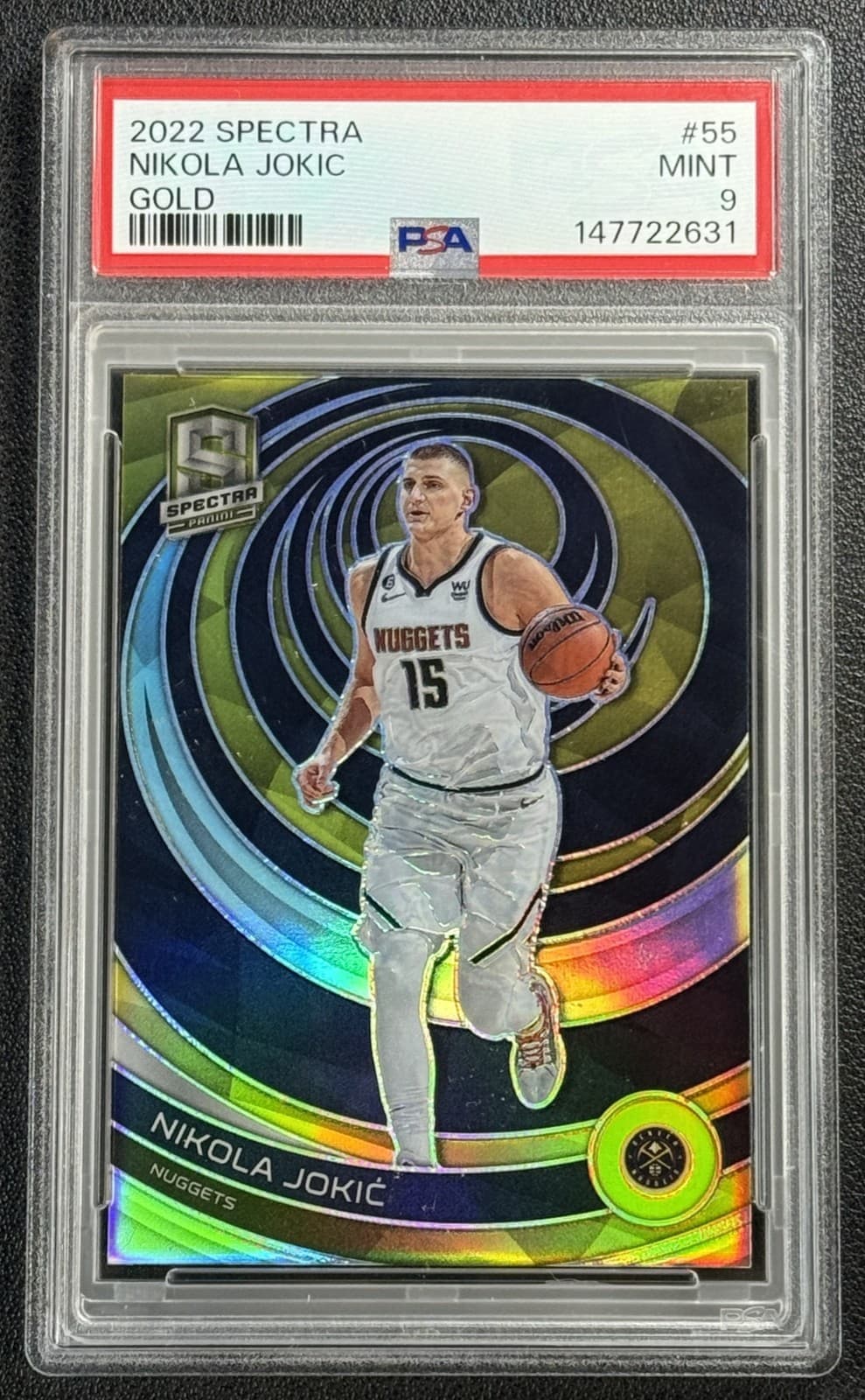 NIKOLA JOKIC -23 SPECTRA GOLD 2022 Panini 2022 Panini