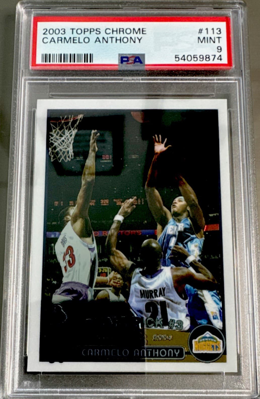 Carmelo Anthony Nuggets 2003 Topps 2003 Topps