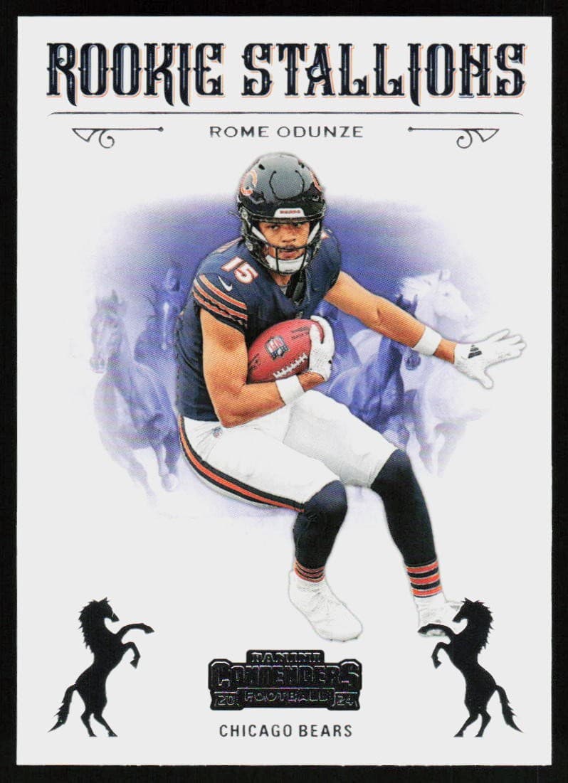 Rome Odunze 2024 Panini Contenders 2024 Panini Contenders