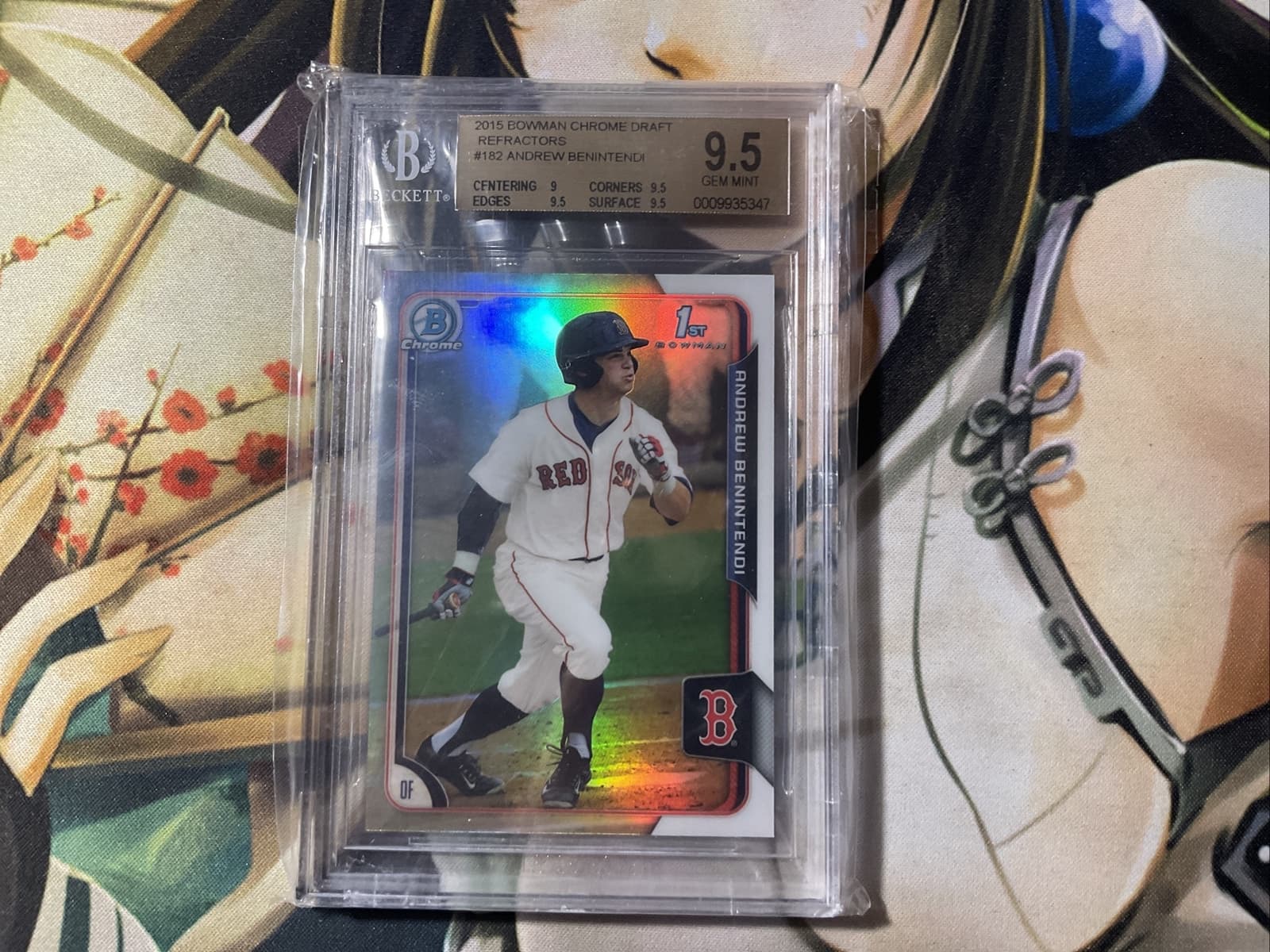Andrew Benintendi 2015 bowman