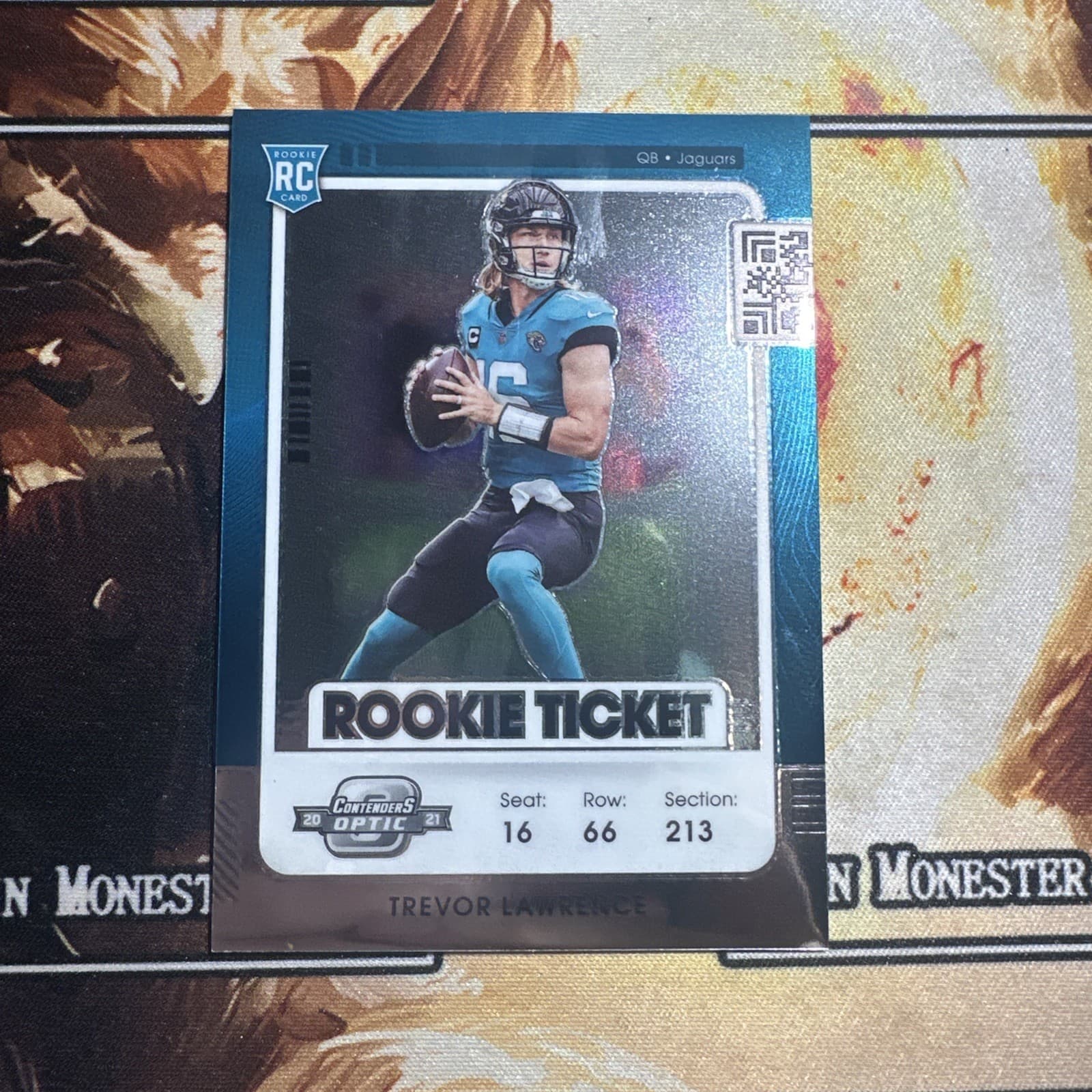 Optic Trevor Lawrence 2021 Panini Contenders