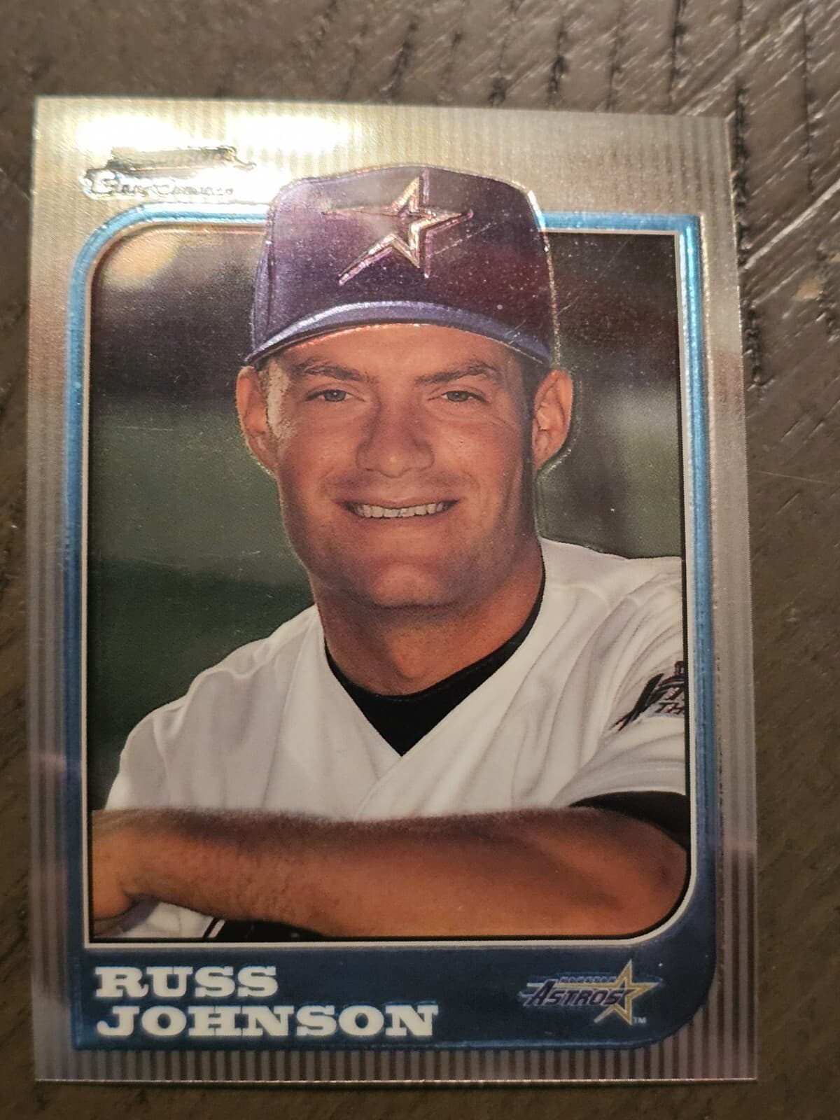 Russ Johnson Houston 1997 Bowman Chrome