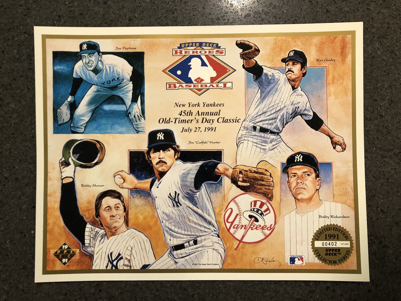 New York Yankees 1991 Upper Deck