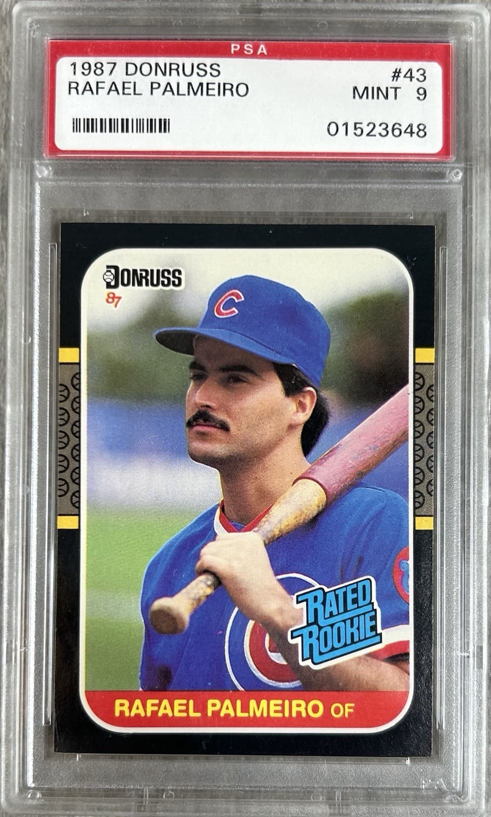 Rafael Palmeiro Cubs 1987 Donruss 1987 Donruss