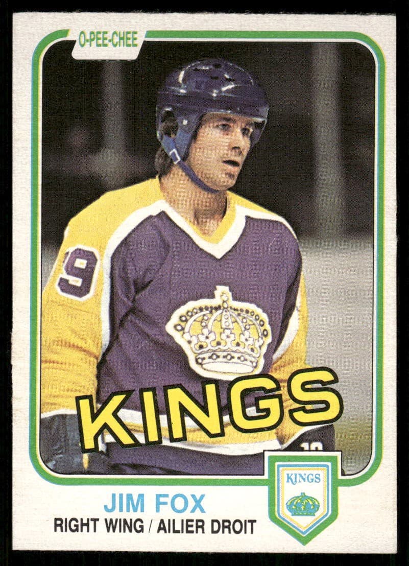 Jim Fox Los 1981 O-Pee-Chee 1981 O-Pee-Chee