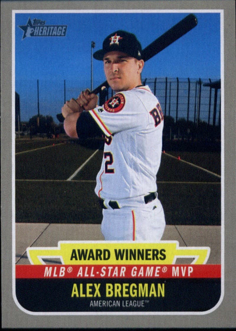 HIGH NUMBER AWARD WINNERS -8 A 2019 Topps Heritage 2019 Topps Heritage