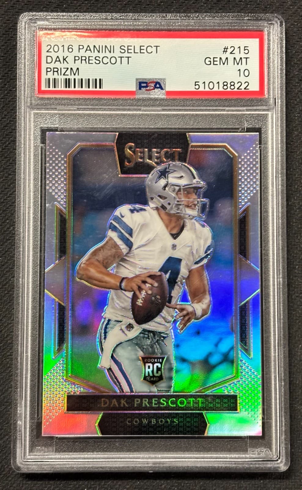 Dak Prescott Silver 2016 Panini Select