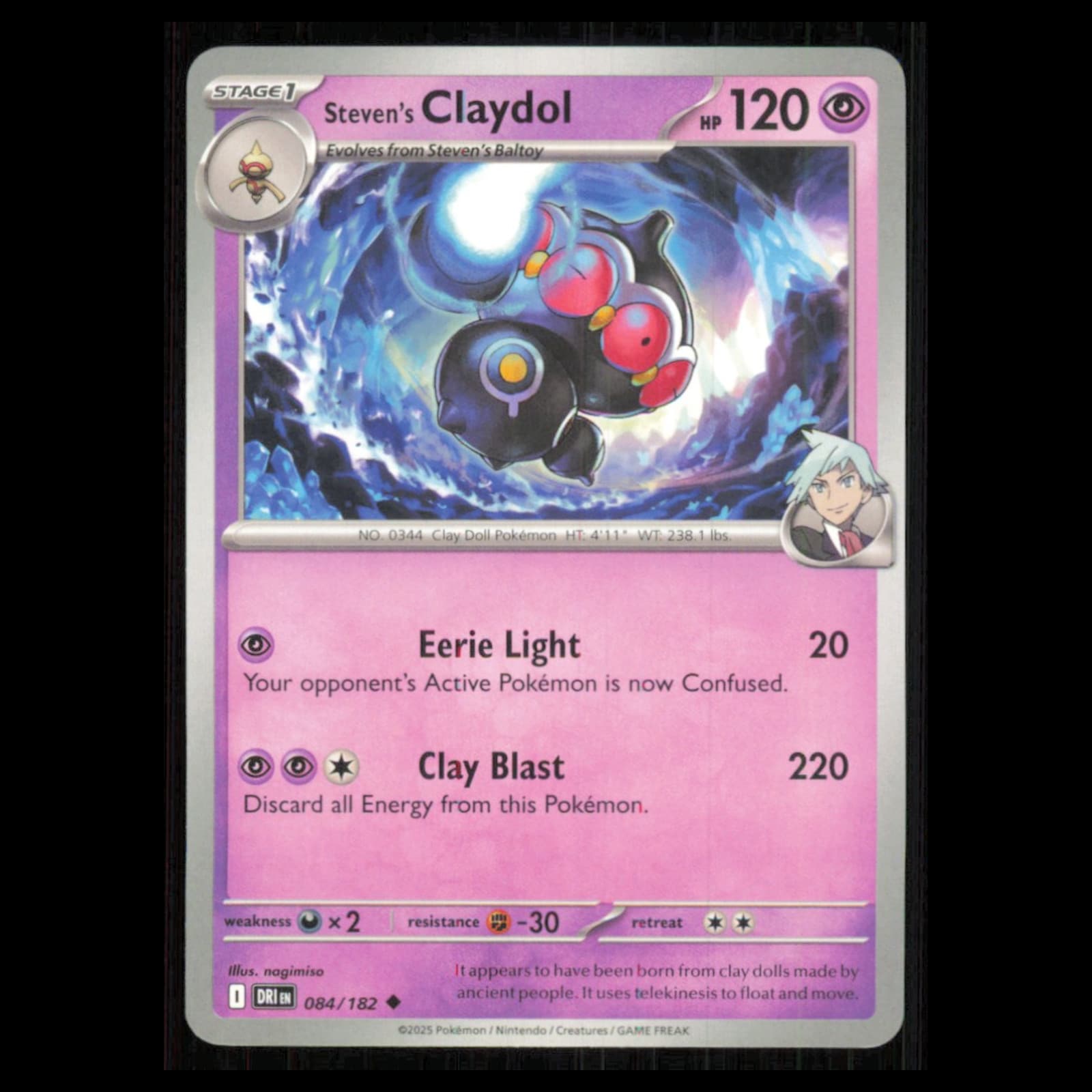 Stevens Claydol Scarlet 2025 Unknown 2025 Unknown