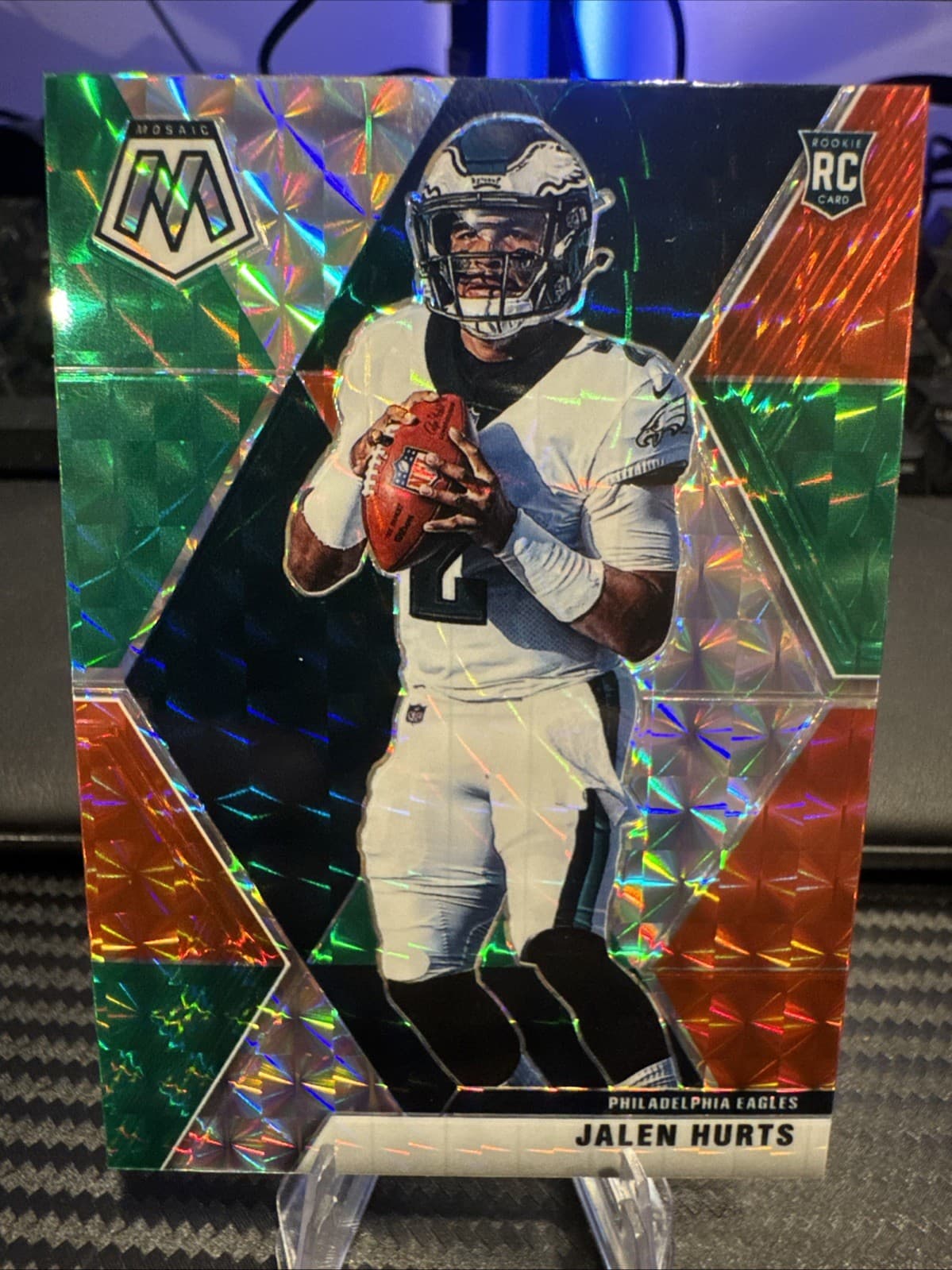 Rookies Jalen Hurts 2020 Panini Mosaic 2020 Panini Mosaic