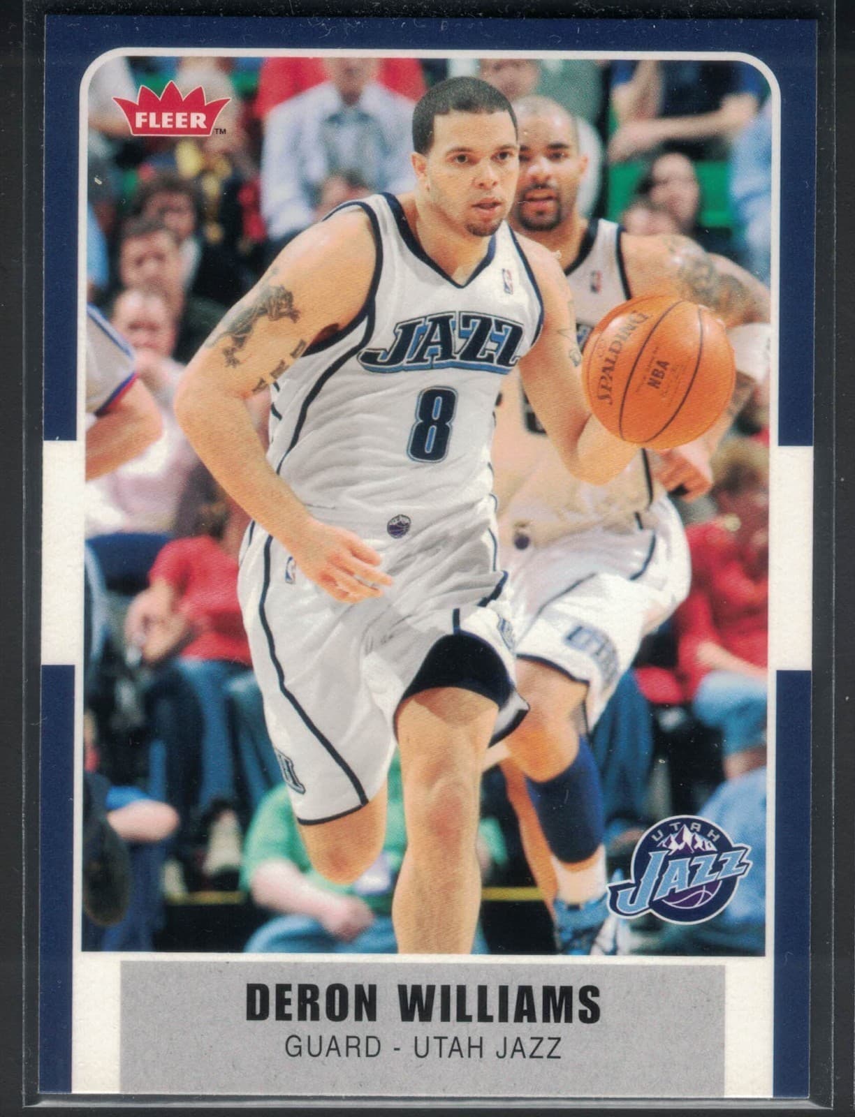 Deron Williams Utah 2007 Fleer 2007 Fleer