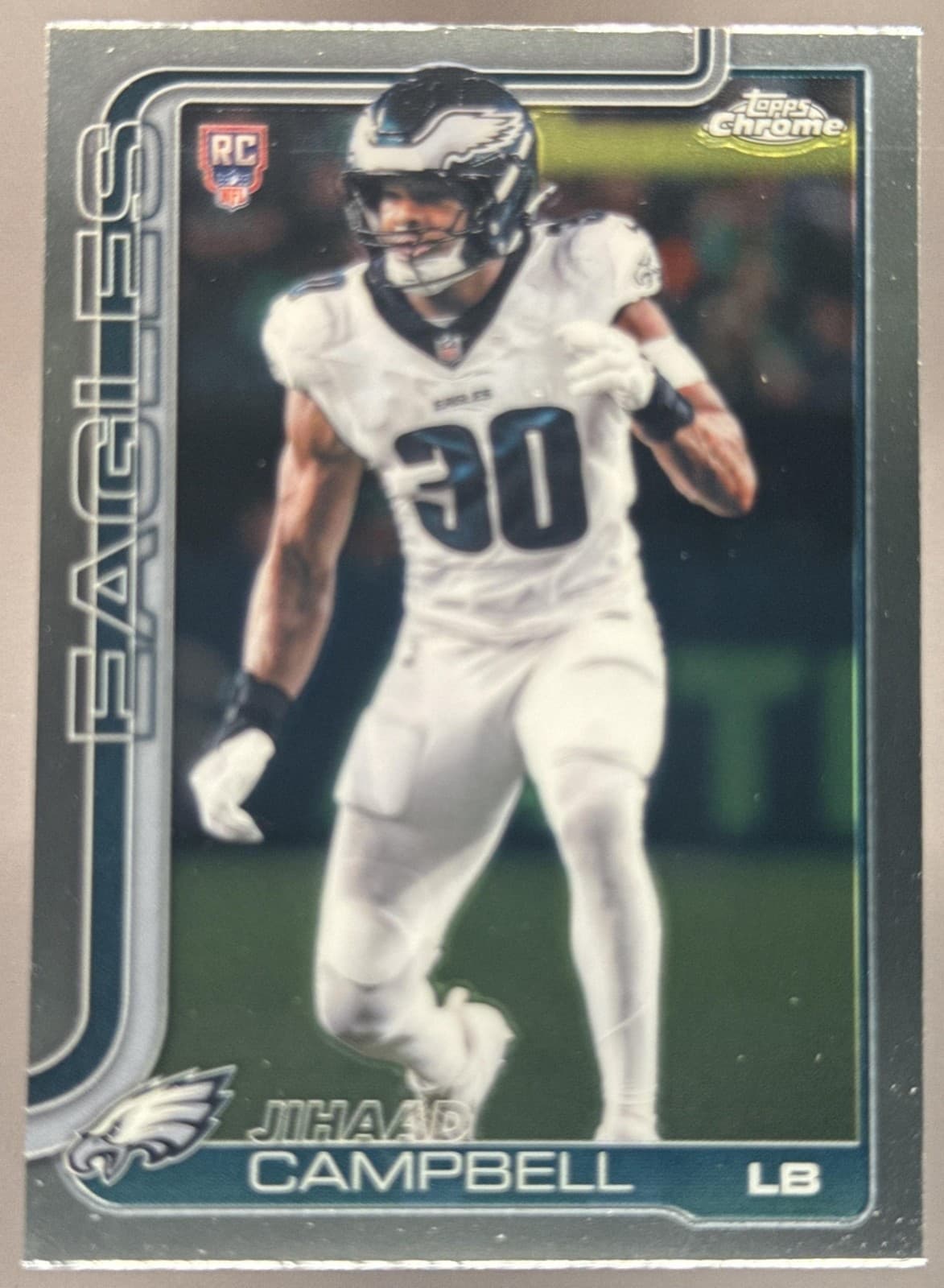 Football Jihaad Campbell 2025 Topps Chrome