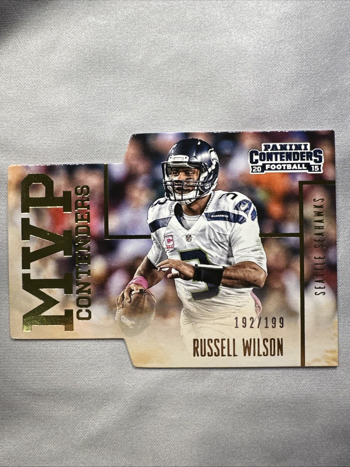 Russell Wilson Gold 2015 Panini Contenders 2015 Panini Contenders gold