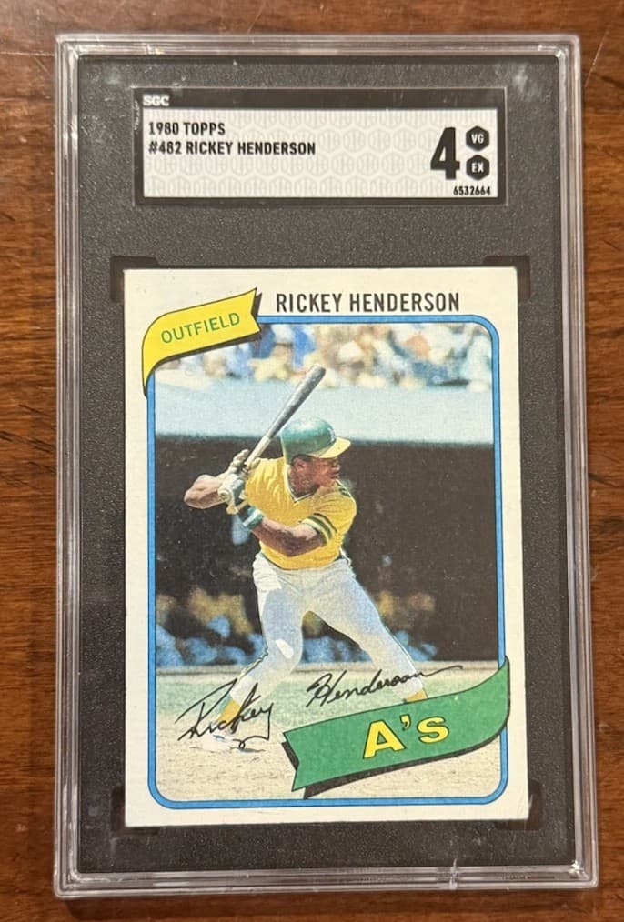 Rickey Henderson 1980 Topps 1980 Topps