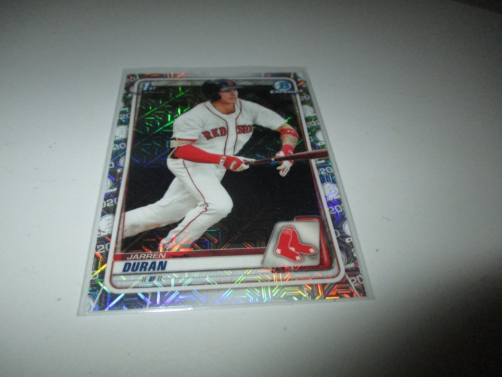 Jarren Duran 2020 Bowman Chrome 2020 Bowman Chrome example 2